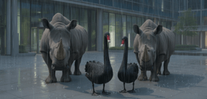 La menace silencieuse des cygnes noirs et des rhinocéros gris